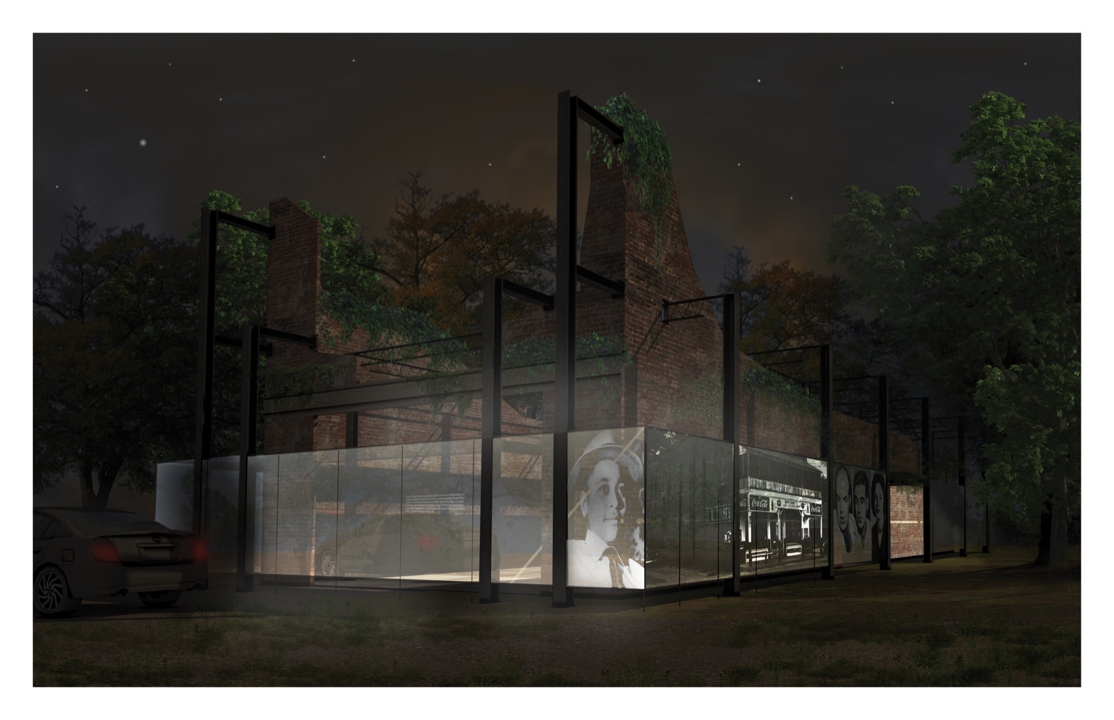 A Memorial schematic proposal view 6
