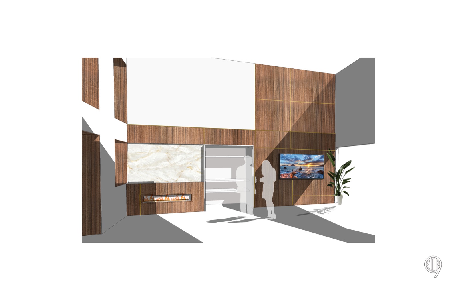 TALL Wall interior view 3