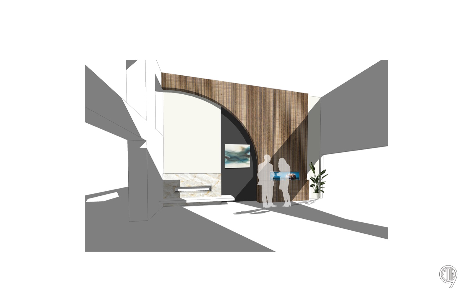 TALL Wall interior view 5